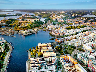 Hemstädning i Hammarby sjöstad